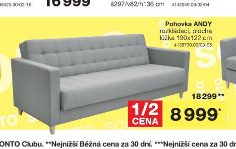Pohovka ANDY