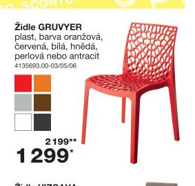 Židle GRUVYER