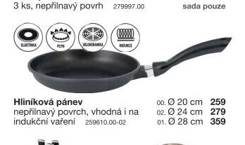 Hliníková pánev
