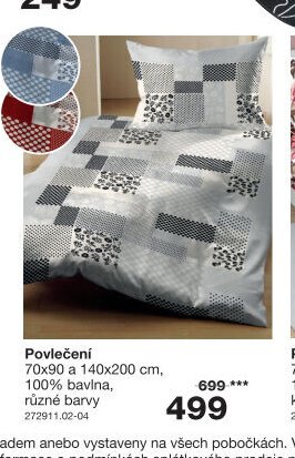 Povlečení 70x90 a 140x200 cm