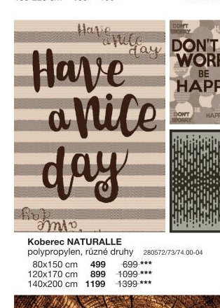 Koberec NATURALLE
