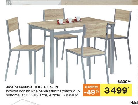 Jídelní sestava HUBERT SON