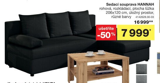 Sedací souprava HANNAH