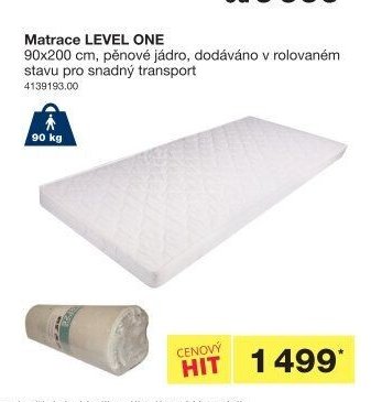 Matrace LEVEL ONE