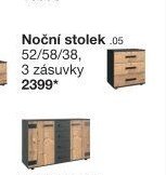 Noční stolek ALYSSA