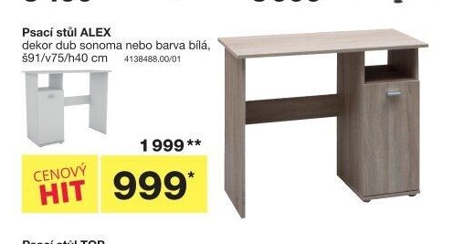 Psací stůl ALEX