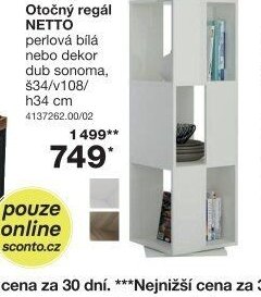 Otočný regál NETTO