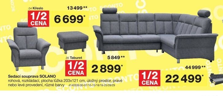 Sedací souprava SOLANO