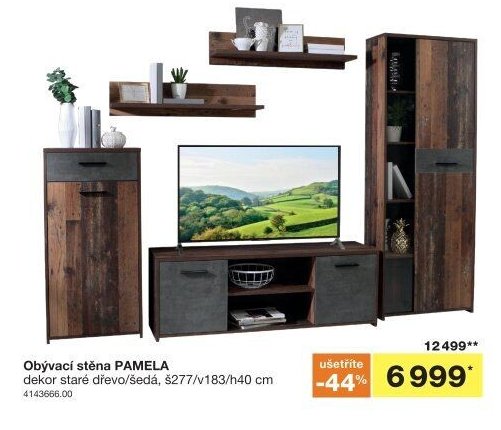 Obývací stěna PAMELA