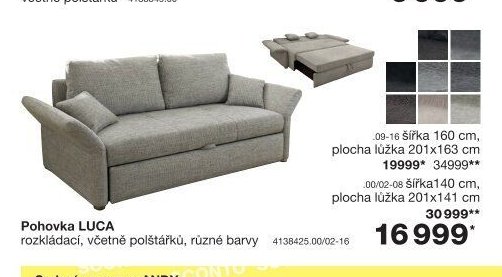 Pohovka LUCA