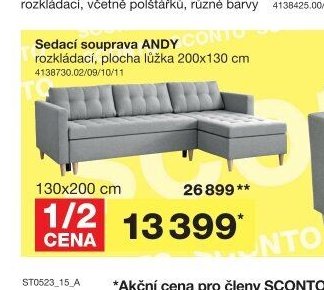 Sedací souprava ANDY