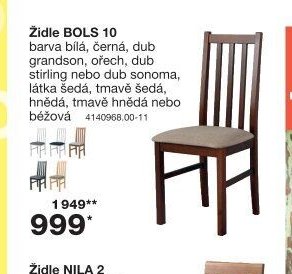 Židle BOLS 10