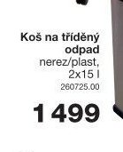 Koš na tříděný odpad