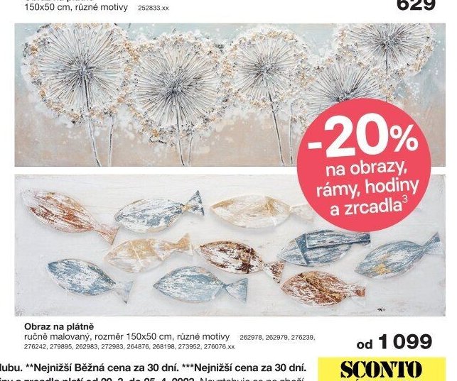 Obraz na plátně ručně malovaný