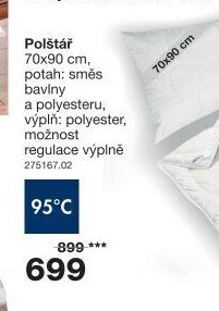 Polštář 70x90 cm