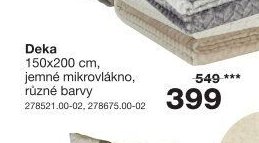 Deka 150x200 cm