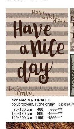 Koberec NATURALLE