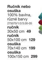 Ručník nebo osuška