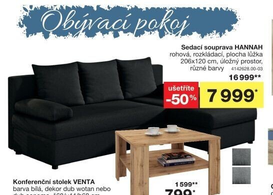 Sedací souprava HANNAH