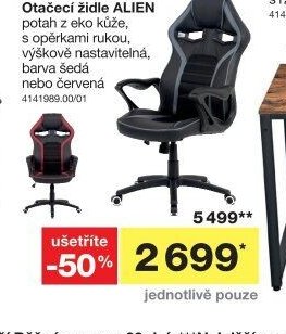Otačecí židle ALIEN