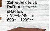 Zahradní stolek PARLA