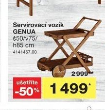 Servírovací vozík GENUA