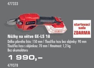 Nůžky na větve GE-LS 18