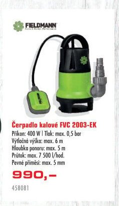 Čerpadlo kalové FVC 2003-EK