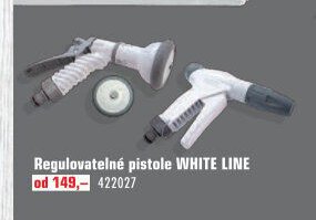 Regulovatelné pistole WHITE LINE