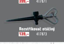 Rozstřikovač otáčivý