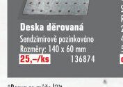 Deska děrovaná