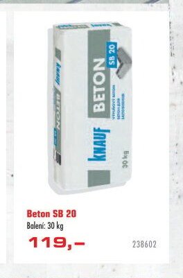 Beton SB 20