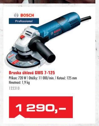 Bruska úhlová GWS 7-125