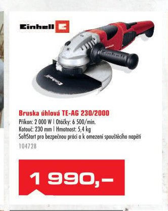 Bruska úhlová TE-AG 230/2000