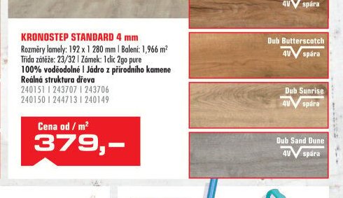 KRONOSTEP STANDARD 4 mm