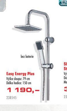 Sprchový sloup Easy Energy Plus