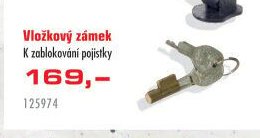 Vložkový zámek
