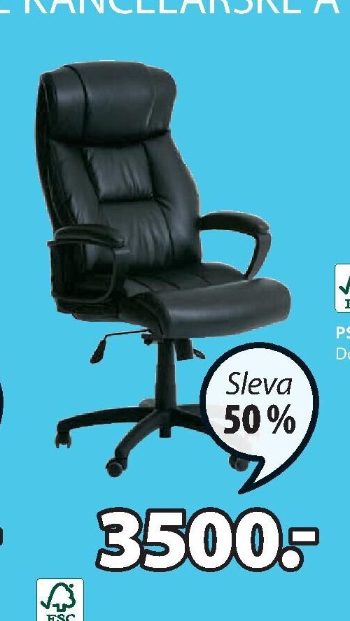 KANCELÁŘSKÁ ŽIDLE TJELE
