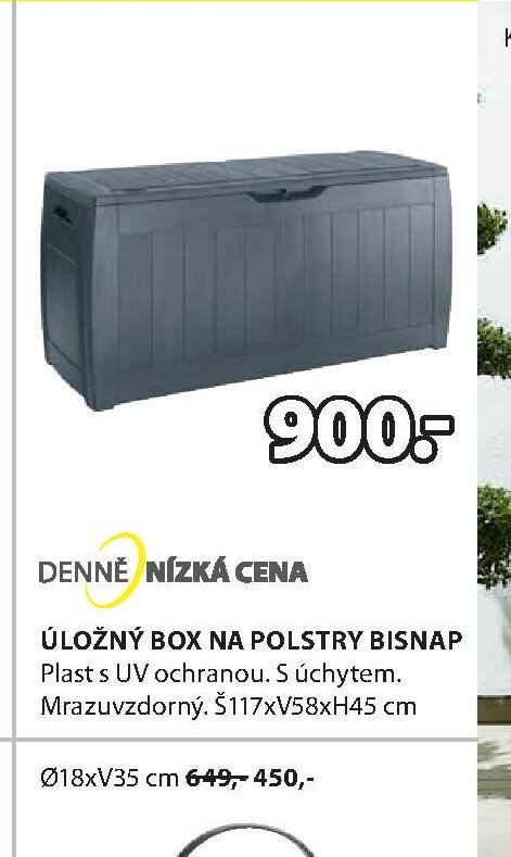 Úložný box na polstry BISNAP