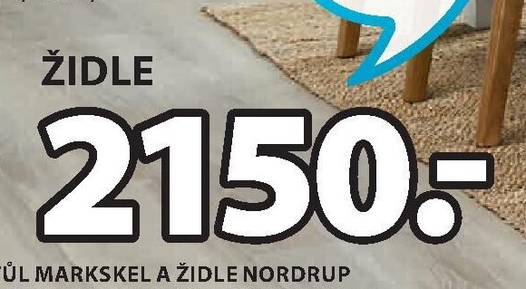 Židle NORDRUP
