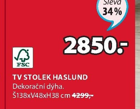 TV stolek HASLUND