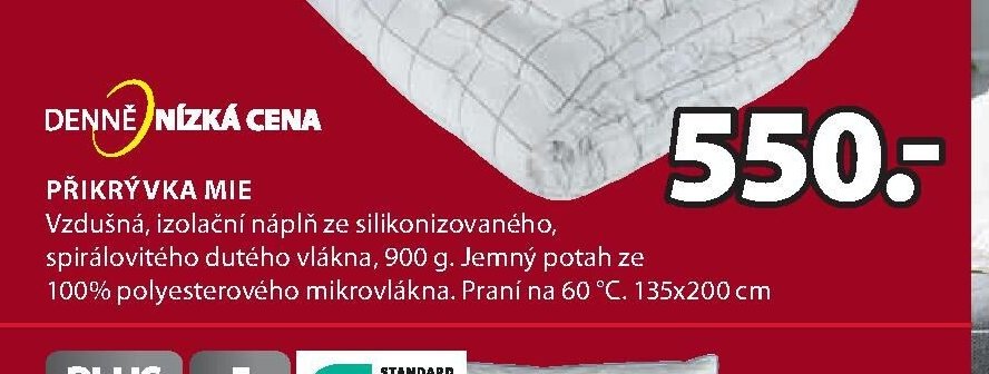 PŘIKRÝVKA MIE 135x200 cm