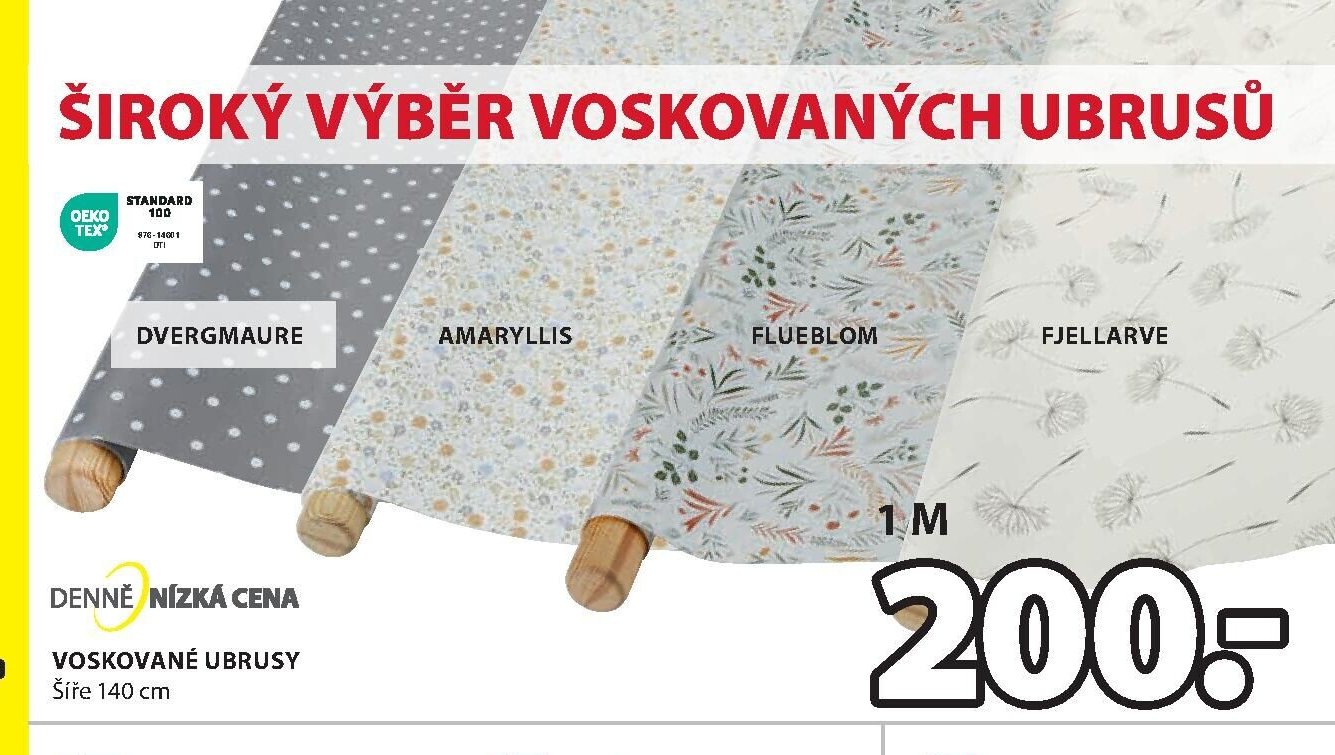 Voskované ubrusy