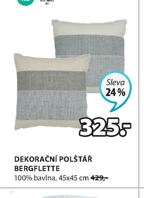 Dekorační polštář Bergflette