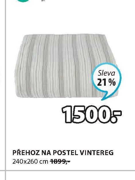 Přehoz na postel Vintereg