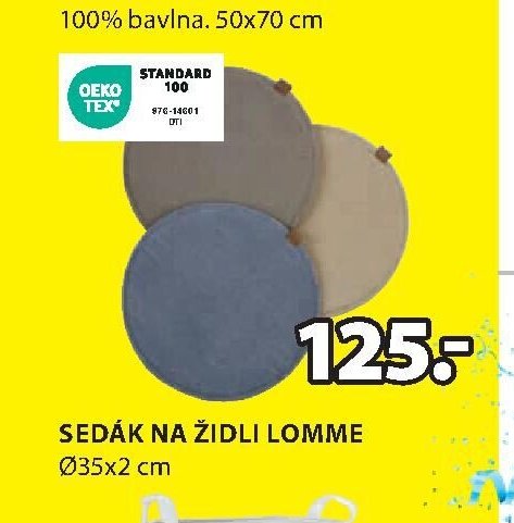 Sedák na židli Lomme