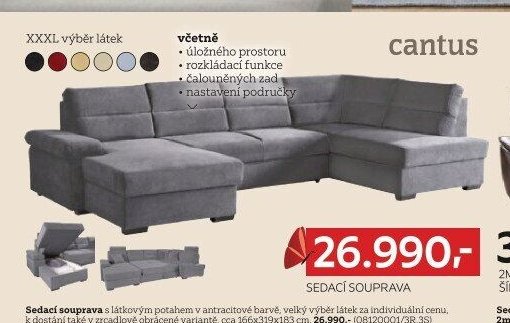 Sedací souprava, cantus