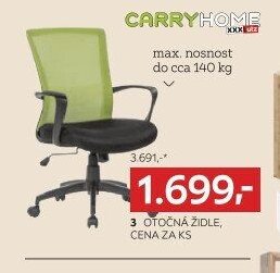 3 Otočná židle