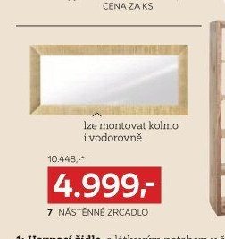 7 Nástěnné zrcadlo