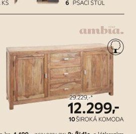 10 Široká komoda